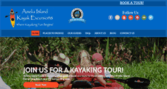 Desktop Screenshot of ameliaislandkayak.com